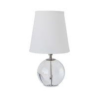 Regina Andrew One Light Mini Lamp from the Crystal collection in Clear finish