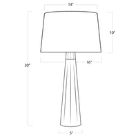 Regina Andrew - 13-1051 - One Light Table Lamp - Beretta - Natural