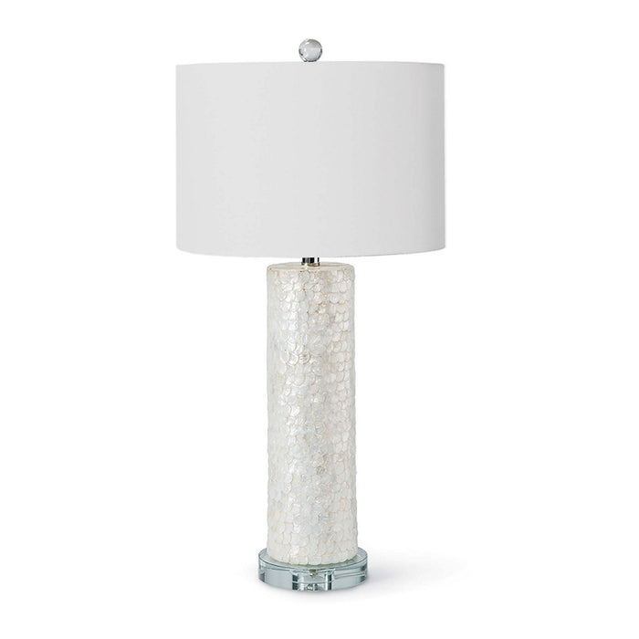 Regina Andrew One Light Table Lamp from the Scalloped collection in Natural finish