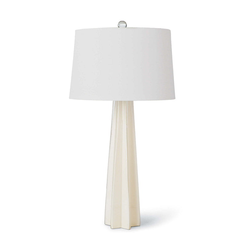 Regina Andrew - 13-1098WT - One Light Table Lamp - Glass - White