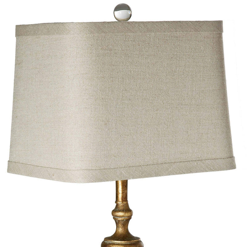 Regina Andrew One Light Table Lamp from the Parisian collection in Antique Gold Leaf finish