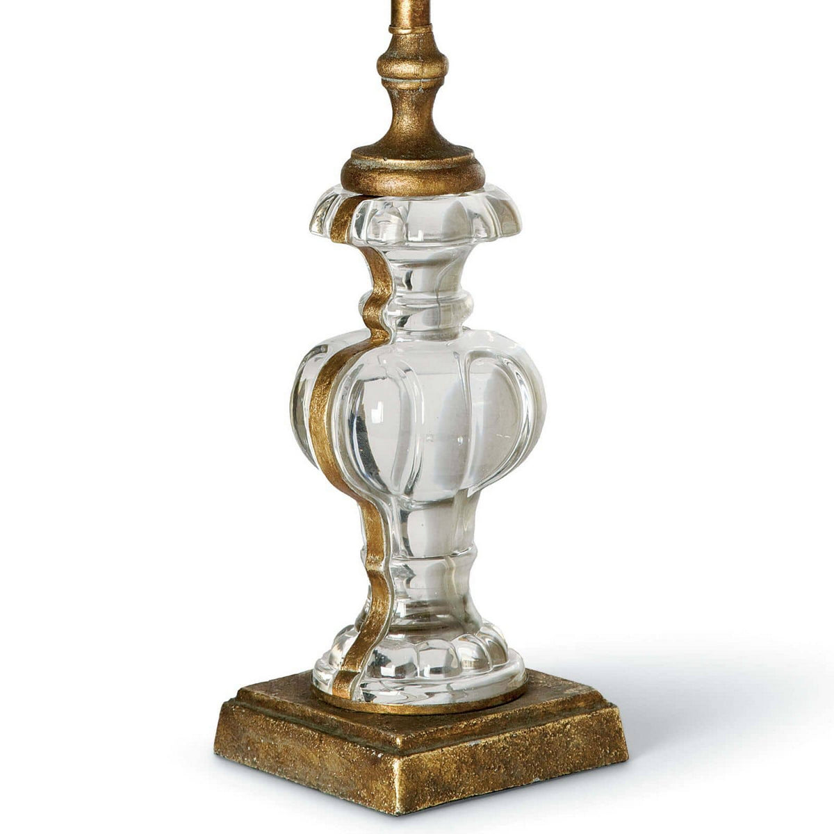 Regina Andrew One Light Table Lamp from the Parisian collection in Antique Gold Leaf finish