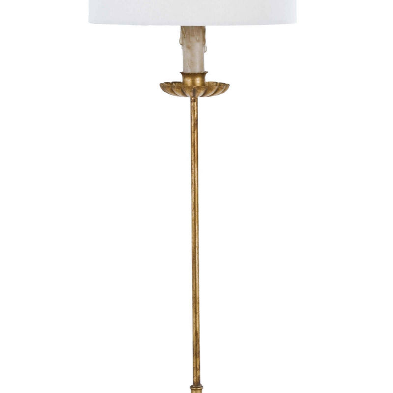 Regina Andrew One Light Table Lamp from the Clove collection in Antique Gold Leaf finish