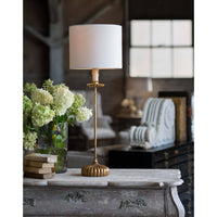 Regina Andrew One Light Table Lamp from the Clove collection in Antique Gold Leaf finish