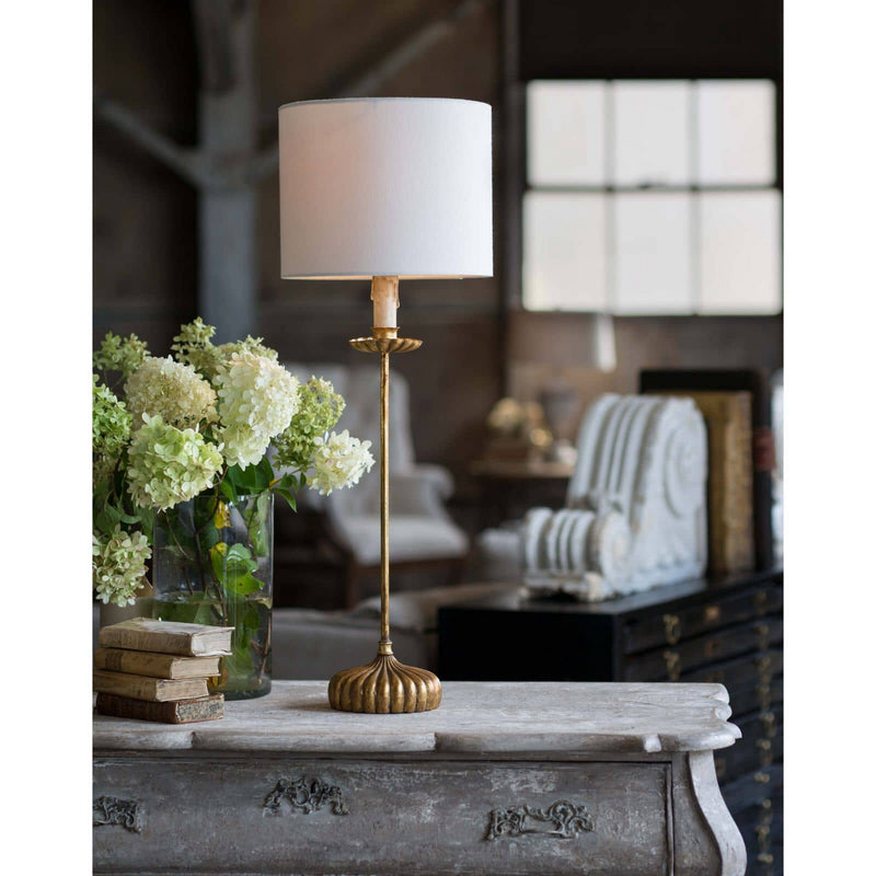 Regina Andrew - 13-1171 - One Light Table Lamp - Clove - Antique Gold Leaf