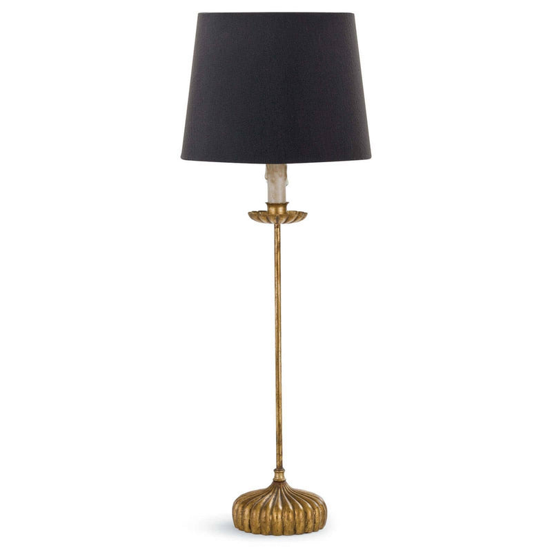 Regina Andrew One Light Table Lamp from the Clove collection in Antique Gold Leaf finish