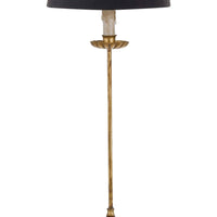 Regina Andrew One Light Table Lamp from the Clove collection in Antique Gold Leaf finish