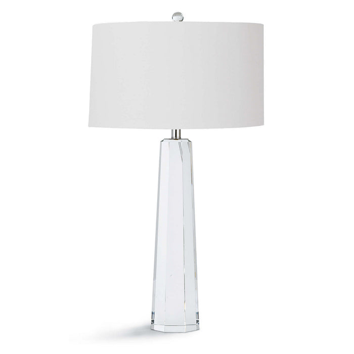 Regina Andrew One Light Table Lamp from the Tapered collection in Clear finish