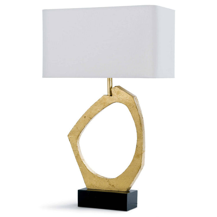 Regina Andrew One Light Table Lamp from the Manhattan collection in Gold Leaf finish