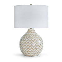 Regina Andrew - 13-1201 - One Light Table Lamp - Chevron Bone - Natural