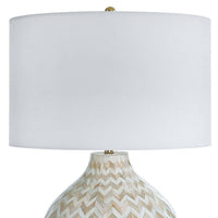Regina Andrew - 13-1201 - One Light Table Lamp - Chevron Bone - Natural