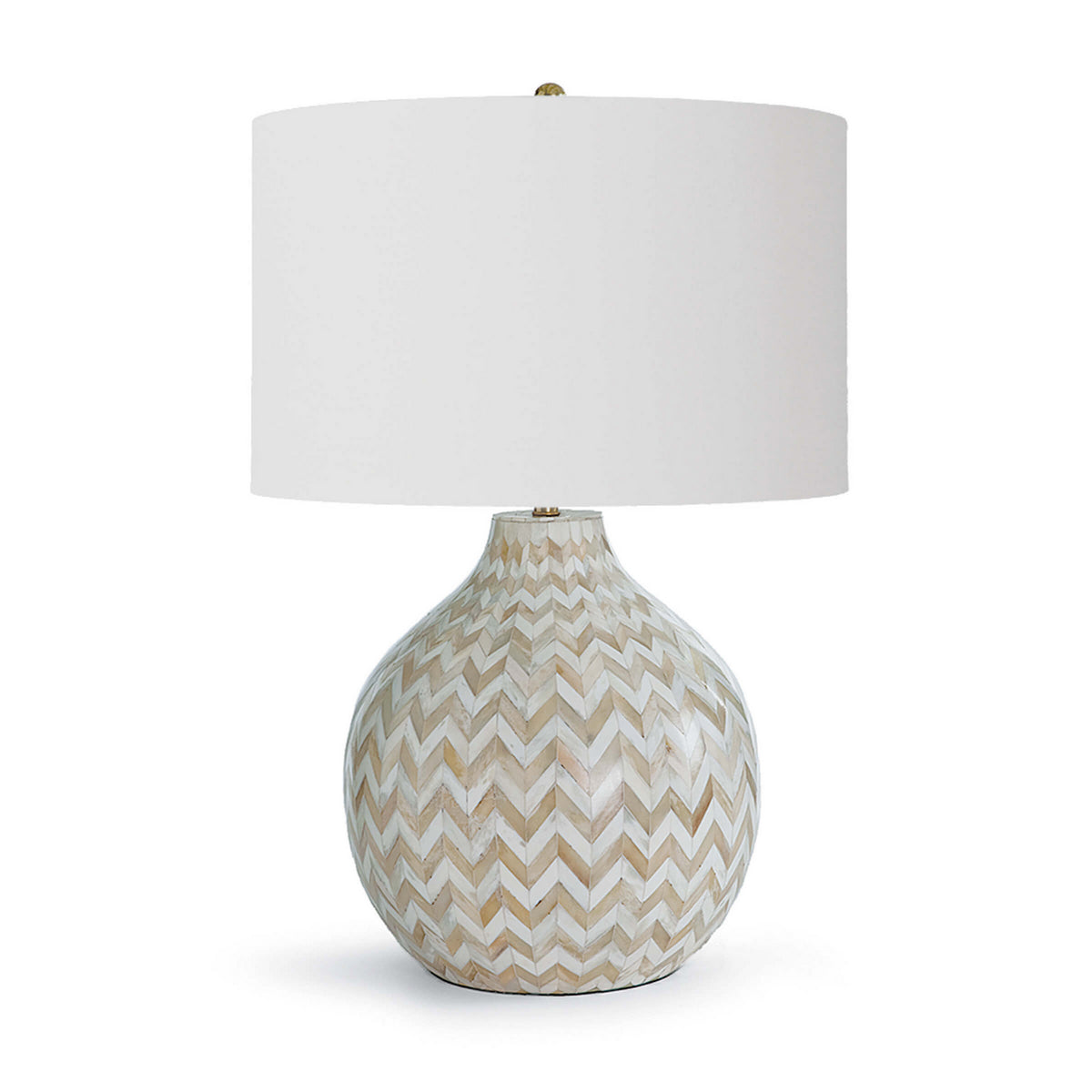 Regina Andrew - 13-1201 - One Light Table Lamp - Chevron Bone - Natural