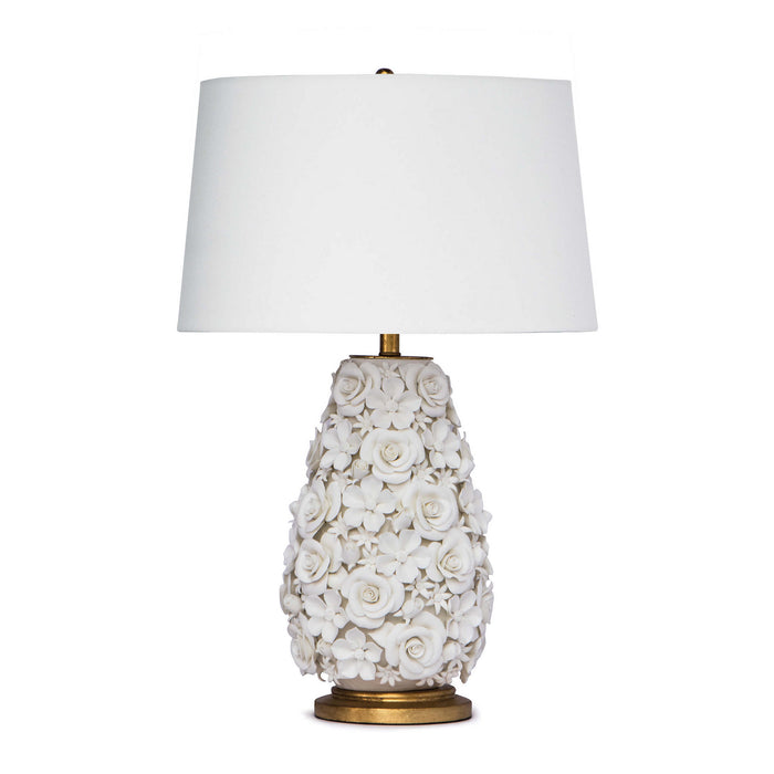 Regina Andrew One Light Table Lamp from the Alice collection in White finish