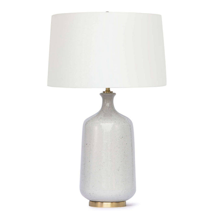Regina Andrew One Light Table Lamp from the Glace collection in White finish