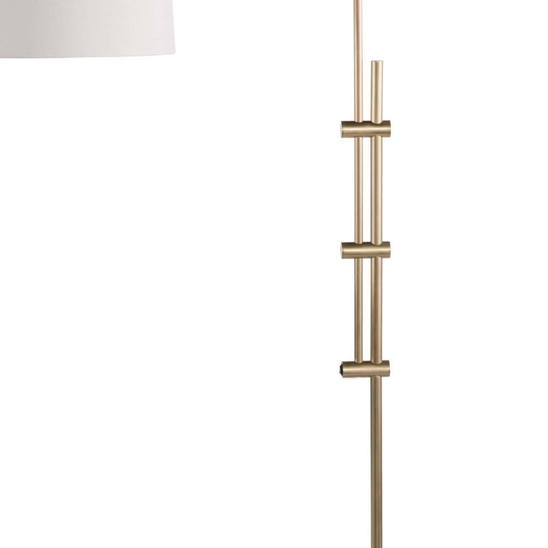 Regina Andrew - 14-1004NB - One Light Floor Lamp - Arc - Natural Brass