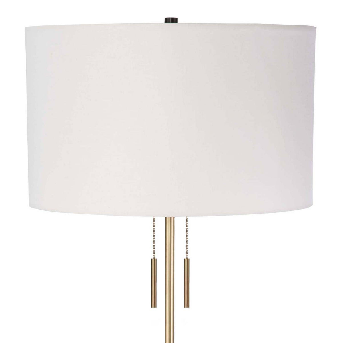 Regina Andrew - 14-1021 - Two Light Floor Lamp - Theo - Ebony