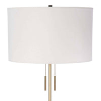 Regina Andrew - 14-1021 - Two Light Floor Lamp - Theo - Ebony