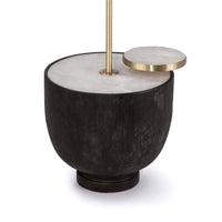 Regina Andrew - 14-1021 - Two Light Floor Lamp - Theo - Ebony