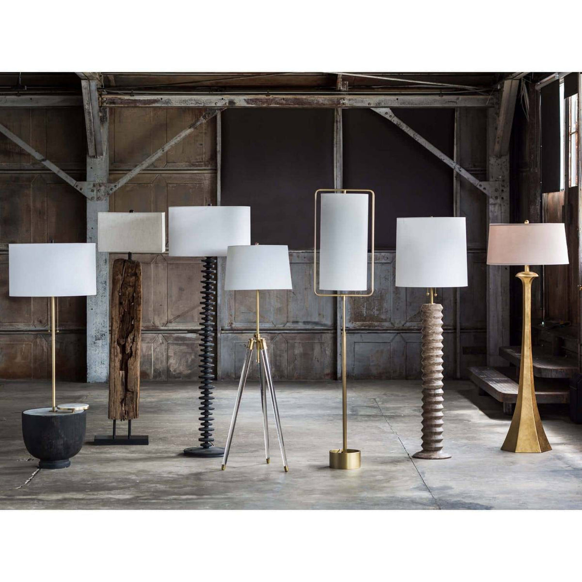 Regina Andrew - 14-1021 - Two Light Floor Lamp - Theo - Ebony