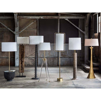 Regina Andrew - 14-1021 - Two Light Floor Lamp - Theo - Ebony