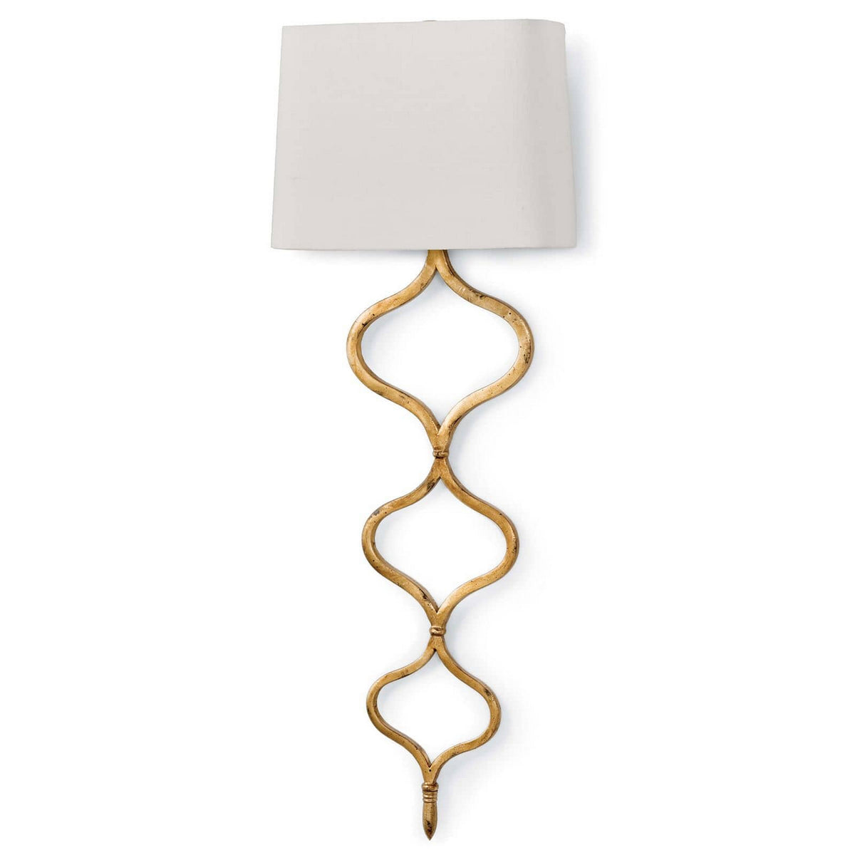 Regina Andrew - 15-1018GL - One Light Wall Sconce - Sinuous - Gold Leaf