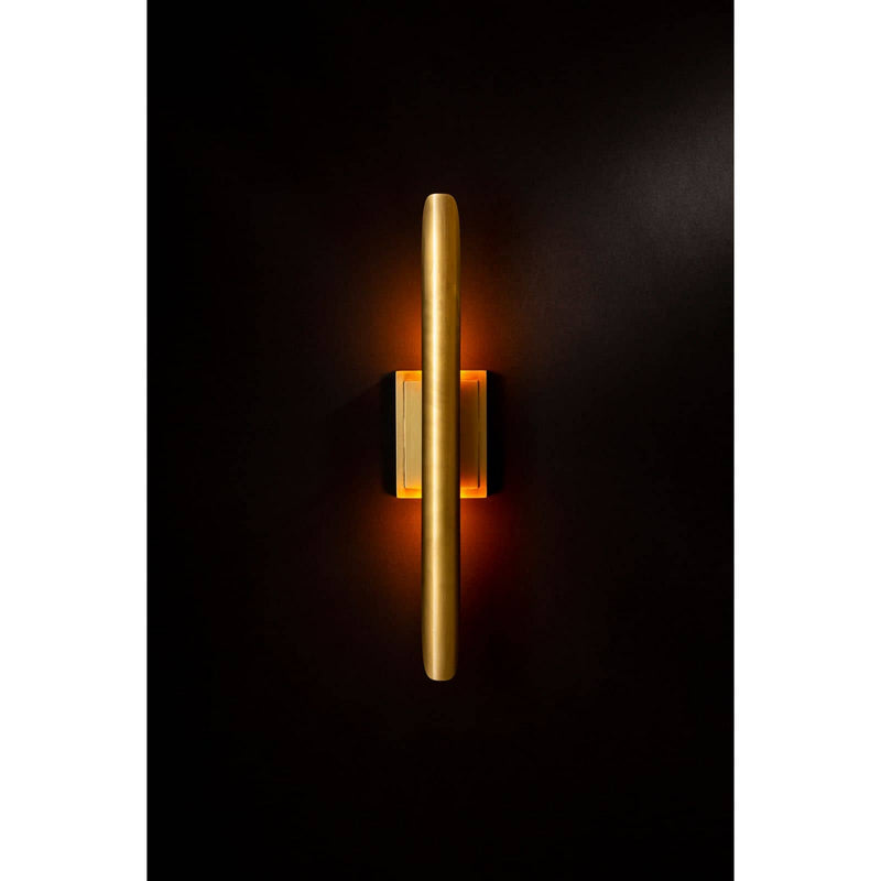 Regina Andrew - 15-1045NB - Two Light Wall Sconce - Redford - Natural Brass