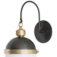 Regina Andrew - 15-1056BBNB - One Light Wall Sconce - Otis - Blackened Brass