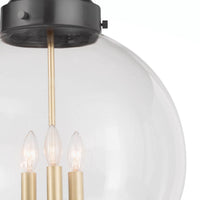 Regina Andrew - 16-1004ORBNB - Three Light Pendant - Globe - Oil Rubbed Bronze