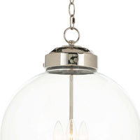 Regina Andrew - 16-1004PN - Three Light Pendant - Globe - Polished Nickel