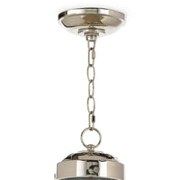 Regina Andrew - 16-1004PN - Three Light Pendant - Globe - Polished Nickel