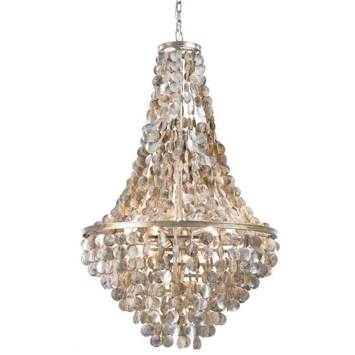 Regina Andrew Six Light Chandelier from the Capri collection in Natural finish