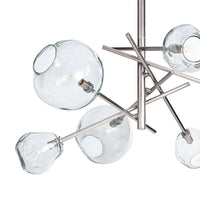 Regina Andrew - 16-1089PN - Six Light Chandelier - Molten - Polished Nickel