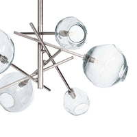 Regina Andrew - 16-1089PN - Six Light Chandelier - Molten - Polished Nickel