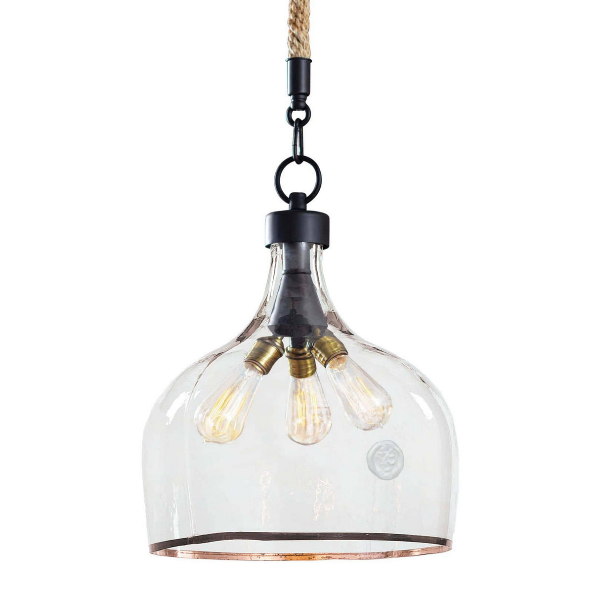 Regina Andrew - 16-1102 - Three Light Pendant - Demi John - Clear