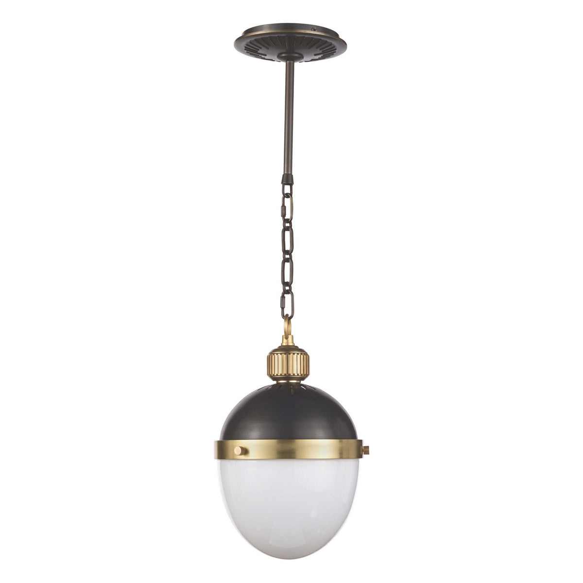 Regina Andrew - 16-1117BBNB - One Light Pendant - Otis - Blackened Brass