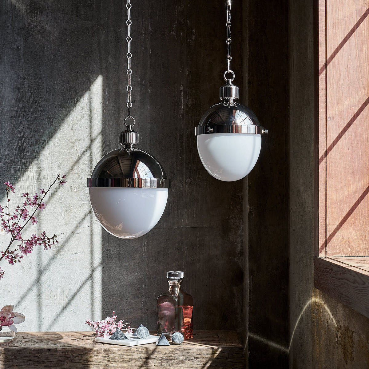 Regina Andrew - 16-1117PN - One Light Pendant - Otis - Polished Nickel