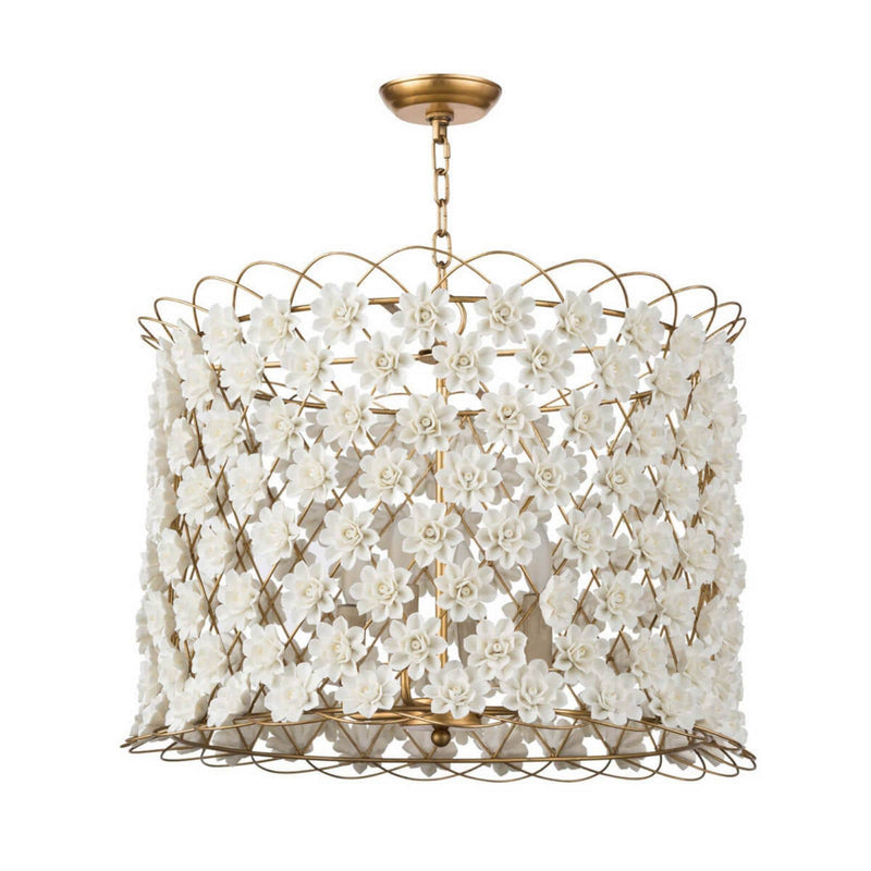 Regina Andrew - 16-1130 - Four Light Chandelier - Alice - Gold Leaf