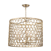 Regina Andrew - 16-1131 - Five Light Chandelier - Cabana - Natural Brass