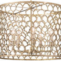 Regina Andrew - 16-1131 - Five Light Chandelier - Cabana - Natural Brass