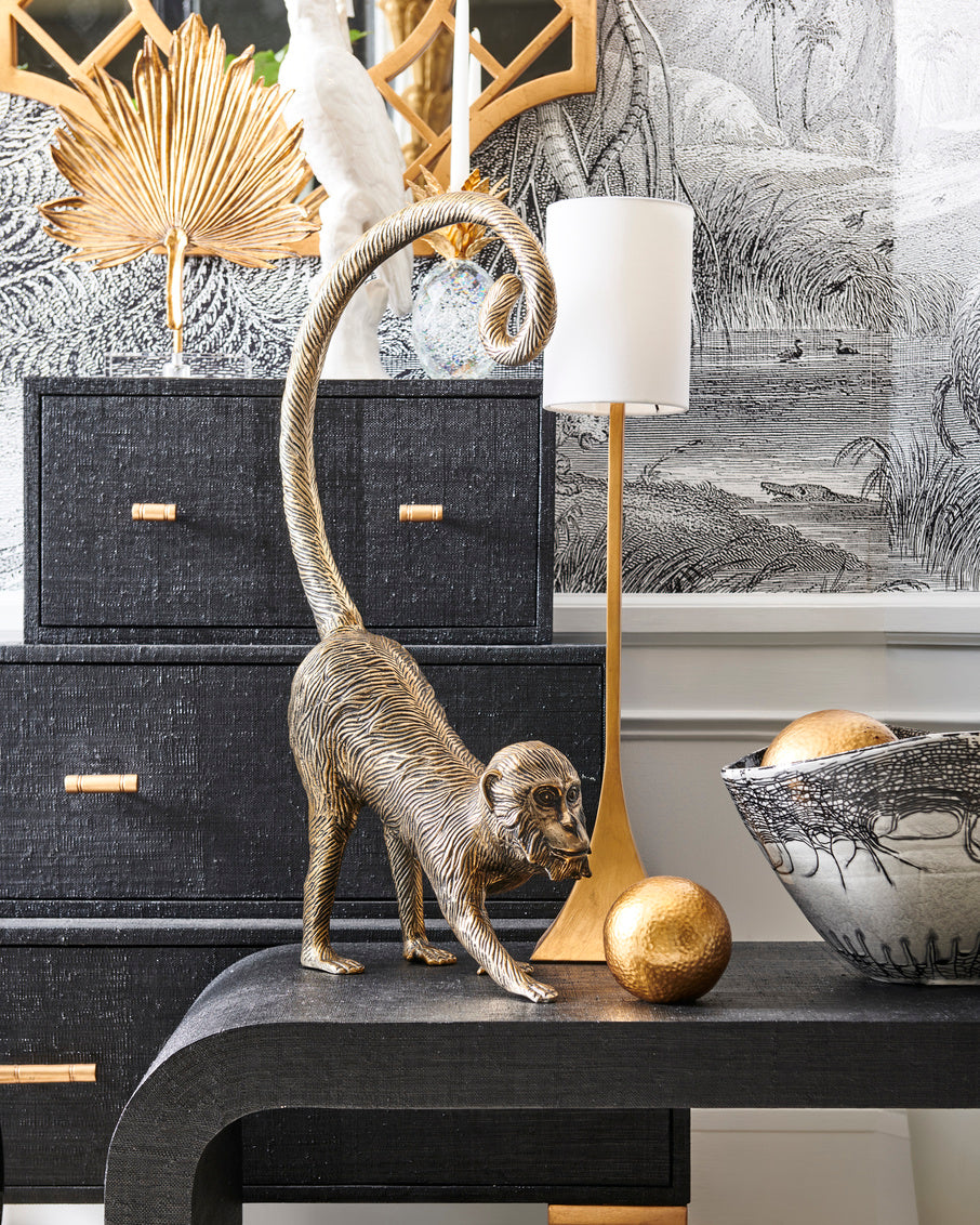 Chelsea House Gold Leaf Buffet Lamp