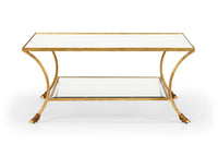 Chelsea House Kendal Coffee Table - Gold