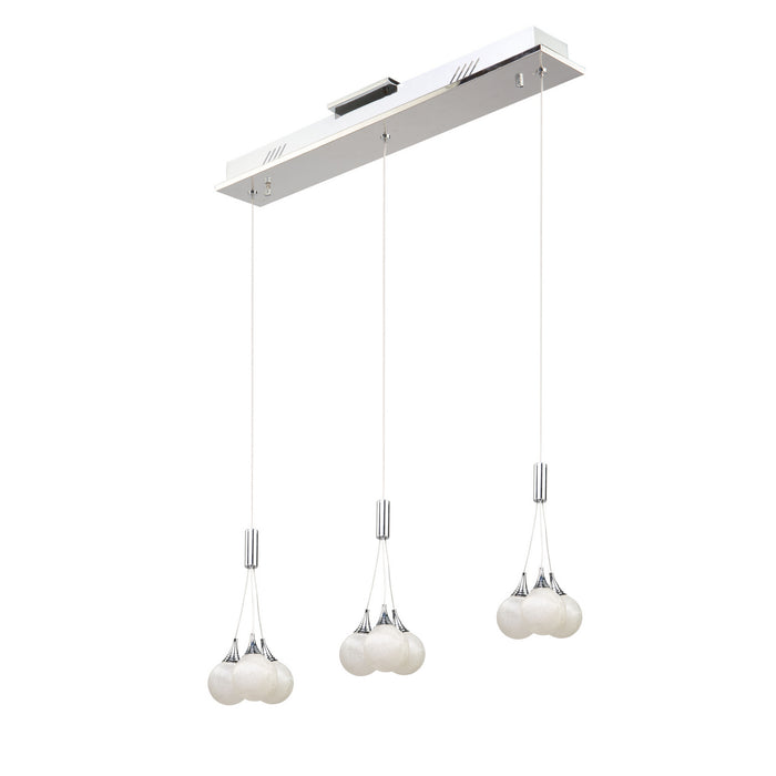 Artcraft LED Island Pendant from the Odyssey collection in Chrome finish