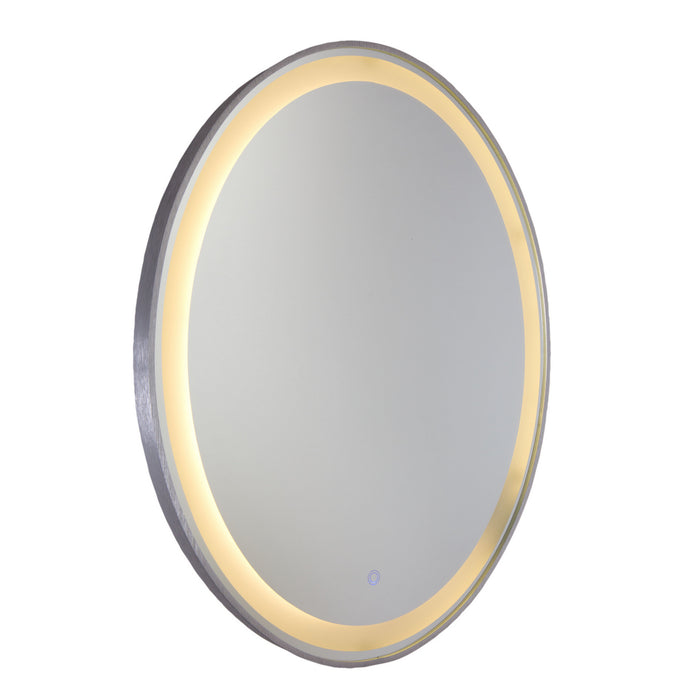 Artcraft LED Mirror from the Reflections collection in Brushed Aluminum finish