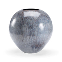 Chelsea House Round Granger Vase - Blue