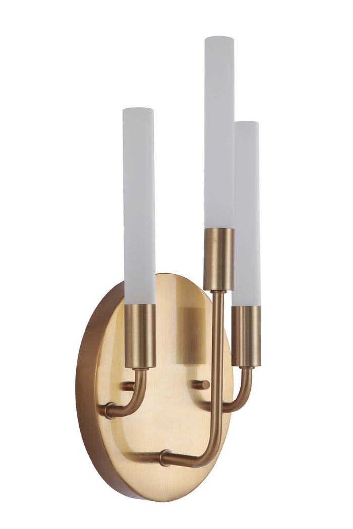 Craftmade LED Wall Sconce from the Valdi collection in Satin Brass finish