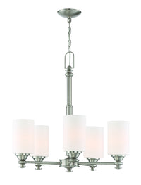 Craftmade - 49825-BNK - Five Light Chandelier - Dardyn - Brushed Polished Nickel