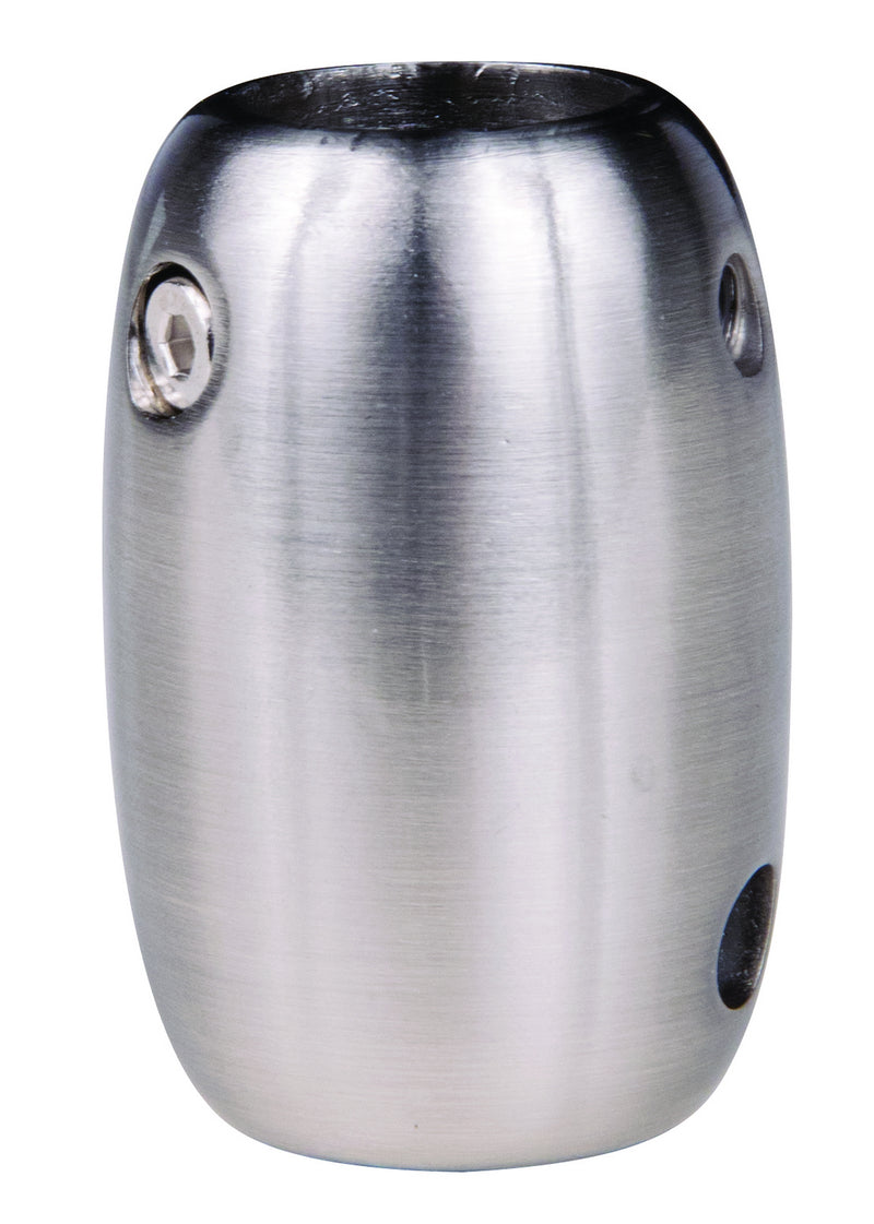 Craftmade Downrod Coupler from the 1/2" Downrod Coupler collection in Brushed Polished Nickel finish