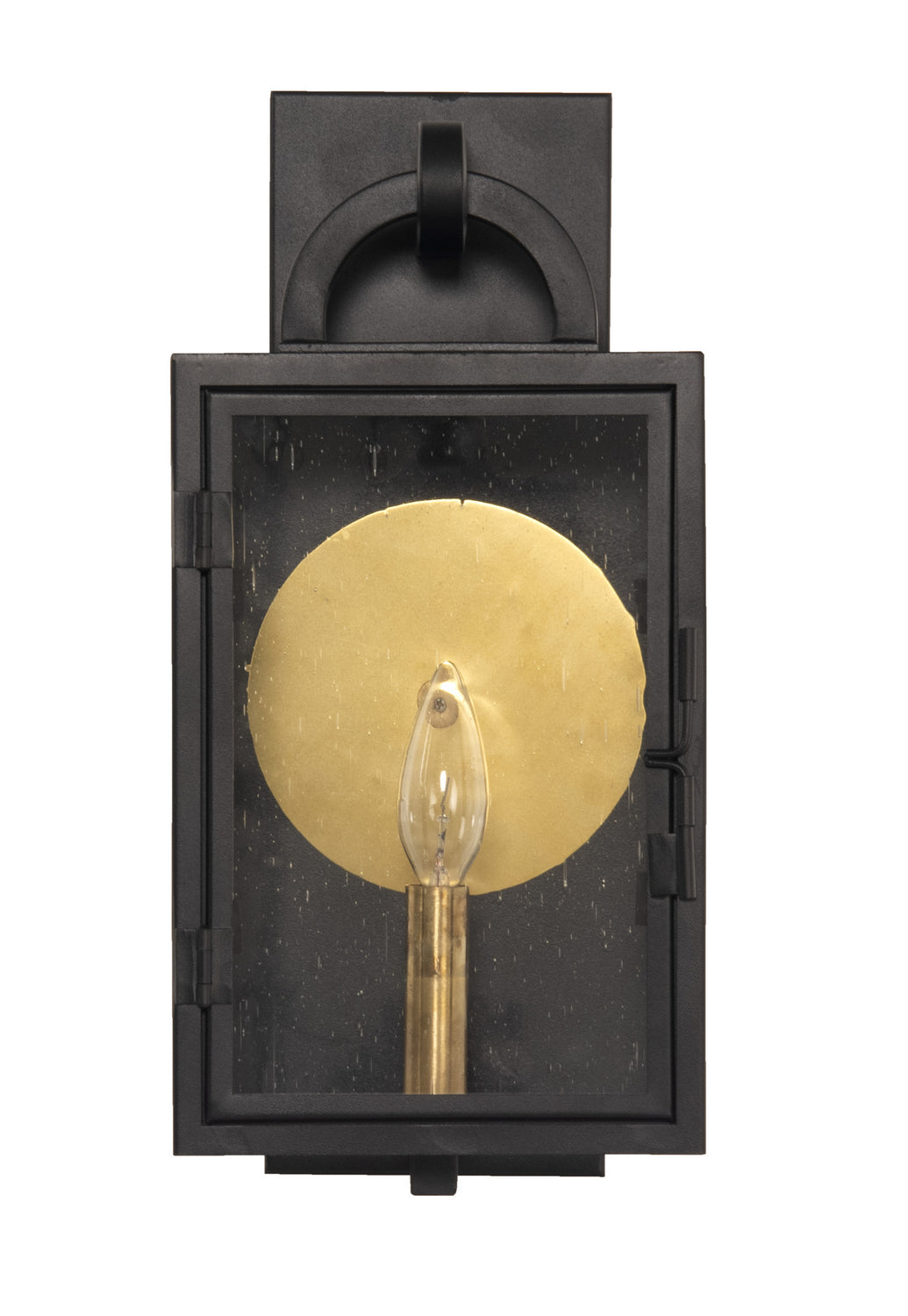 Craftmade One Light Wall Mount from the Wolford collection in Textured Black finish
