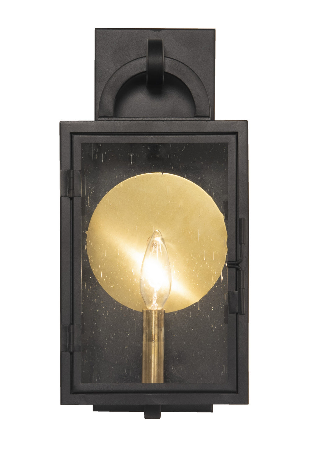 Craftmade One Light Wall Mount from the Wolford collection in Textured Black finish