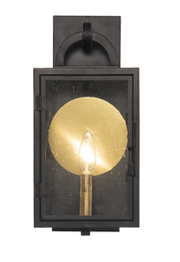 Craftmade One Light Wall Mount from the Wolford collection in Textured Black finish